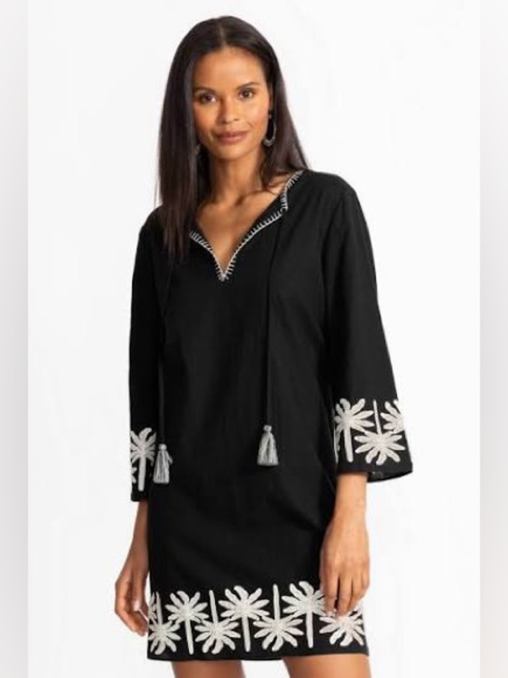 Johnny Was Relaxed Kimono Sleeve Dress - Hannah